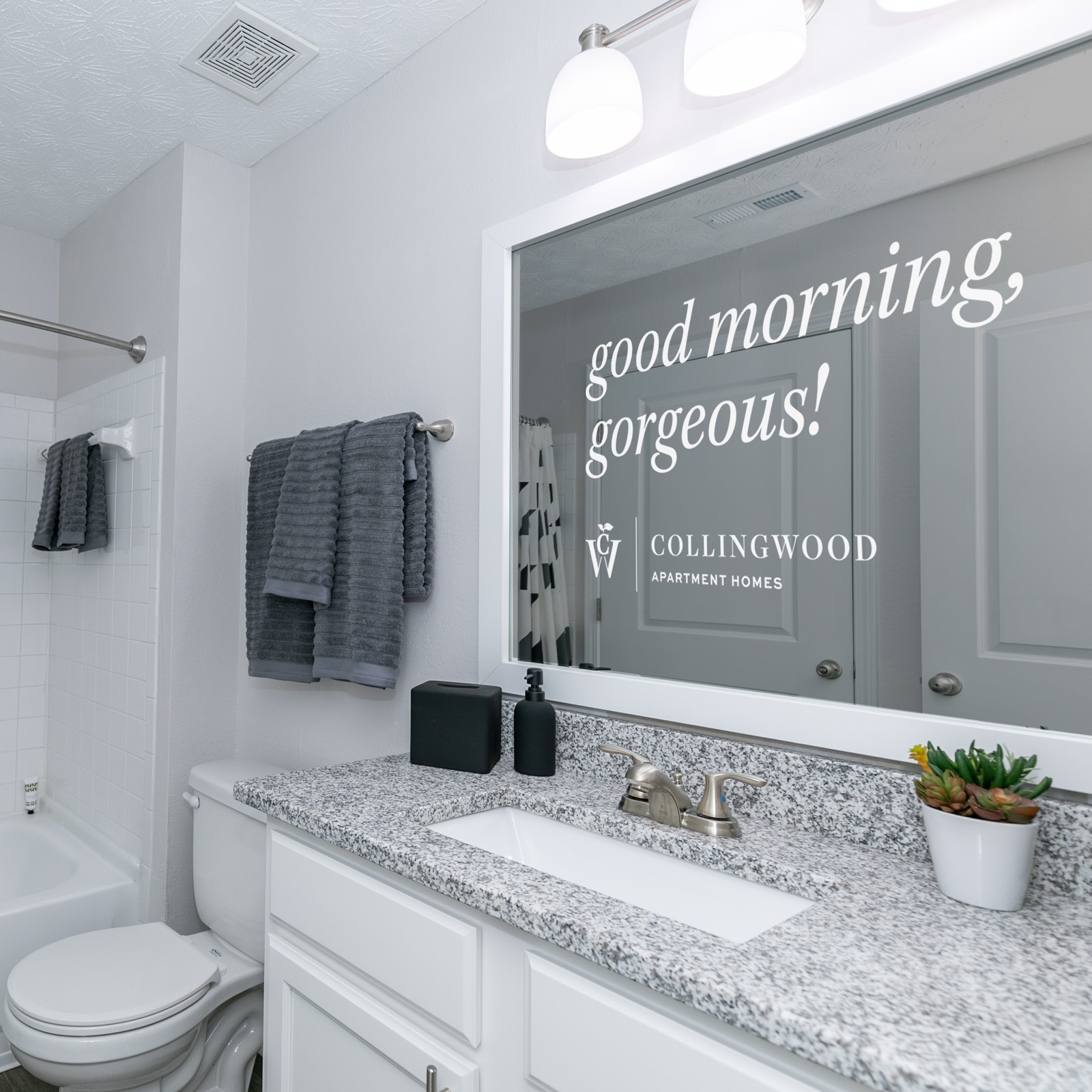 Plush Towels for Plush Living at Collingwood Apartment Homes in