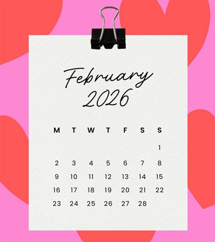 February calendar