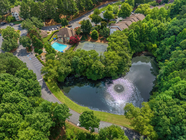 Collingwood Apts aerial view